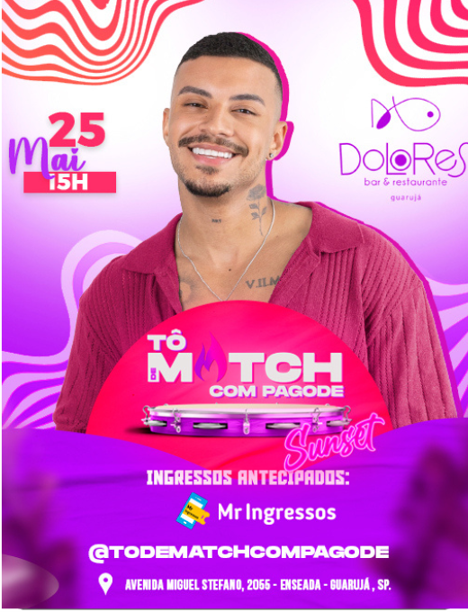 To de Match com pagode