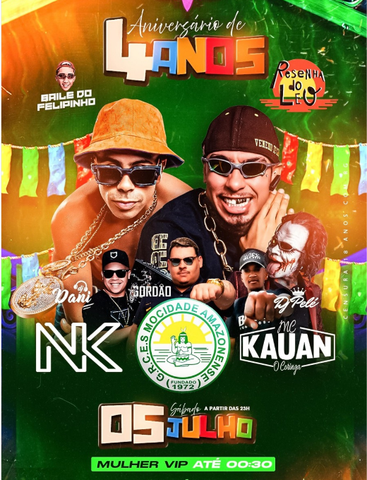 NK e Kauan na Amazonense