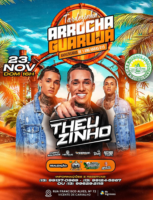 Tardezinha Arrocha Guarujá