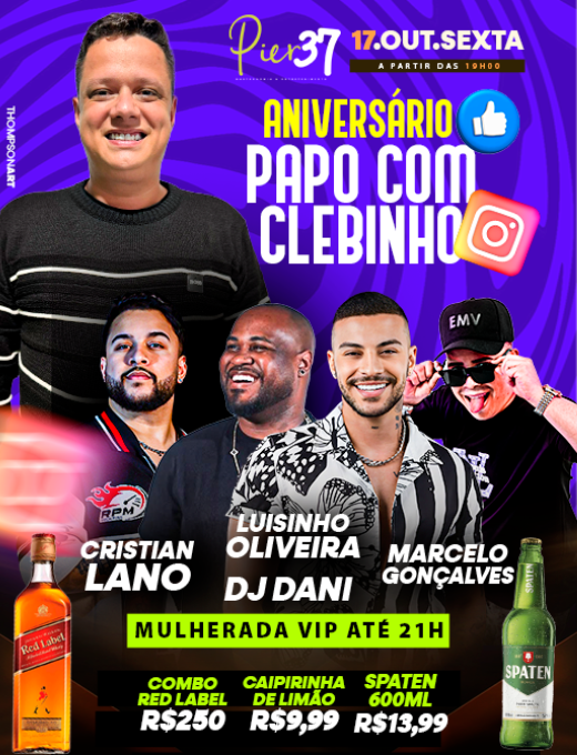 Aniversario do Papo com Clebinho