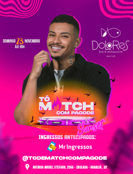 To de Match com Pagode