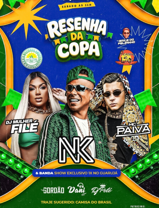 Resenha da Copa - NK + PAIVA + FILÉ