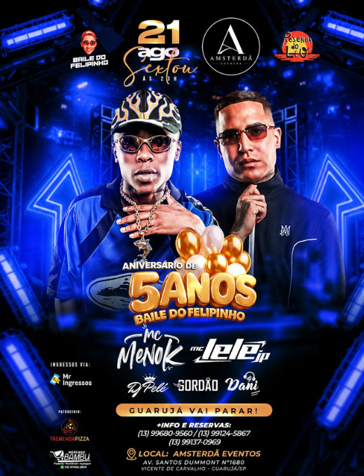 MenoK Lele JP 5 Anos Baile do Felipinho