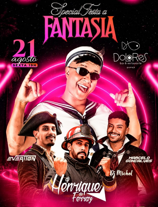 Festa a Fantasia com Dj Henrique de Ferraz