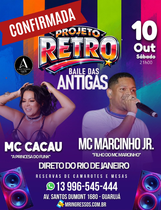 PROJETO RETRÔ baitas mantiga