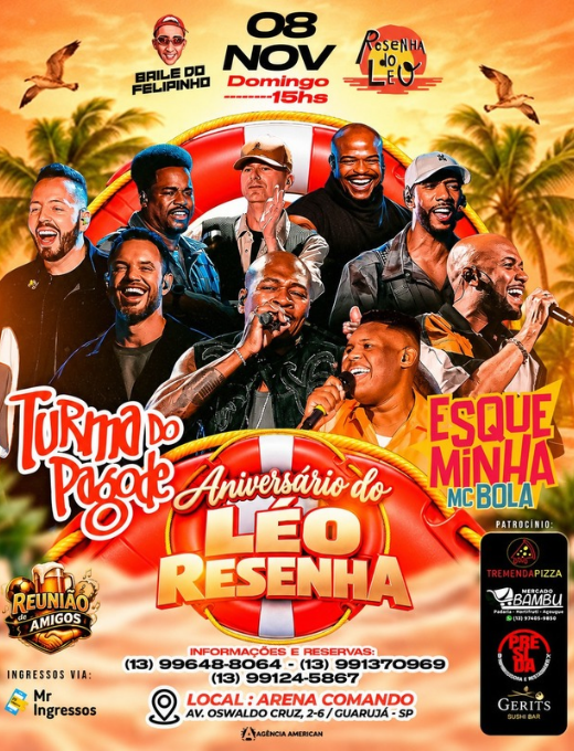 Aniversario do Leo Resenha