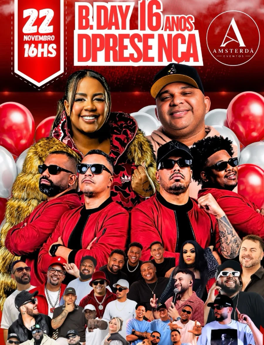 BDay 16 Anos DPresença